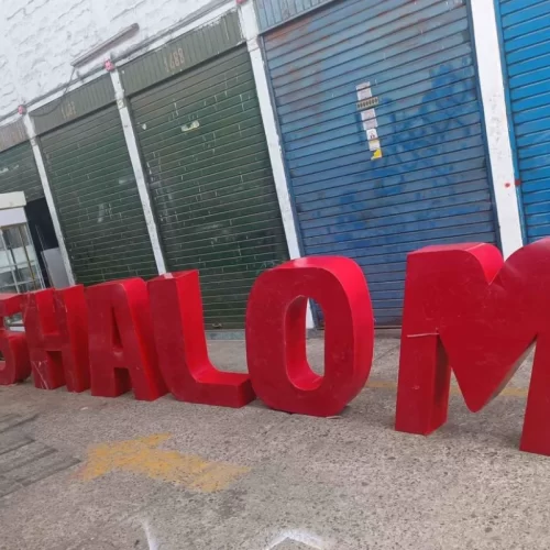 letras corporeas en lima letras corporeas en lima